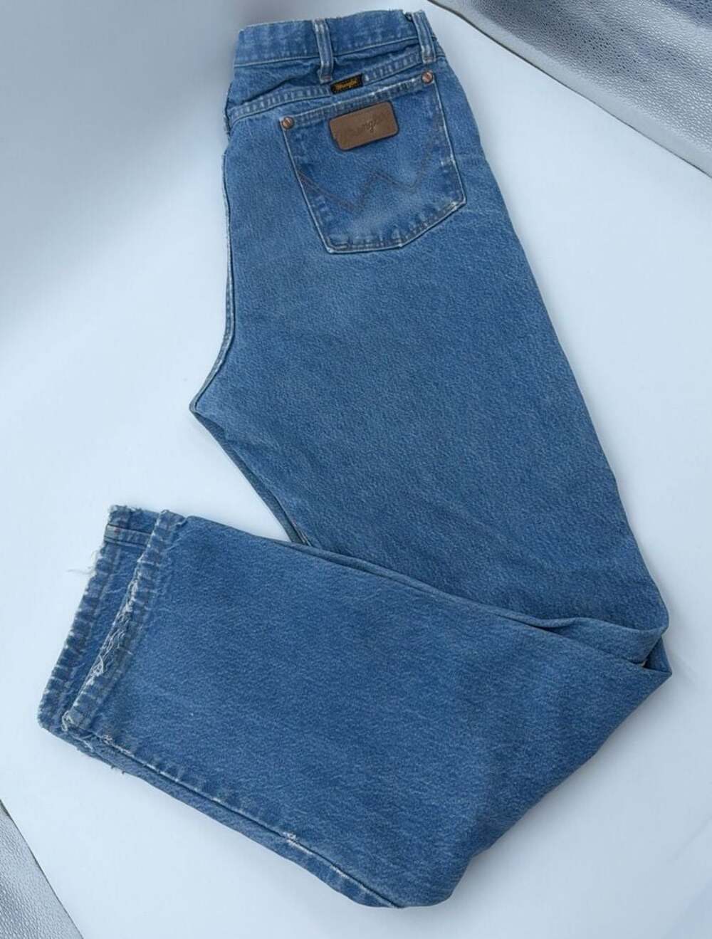 Vintage Style Wrangler 13MWZ Cowboy Cut Original Fit Jeans 38x34 - Picture 3 of 8